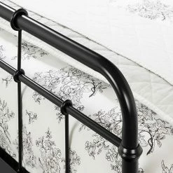 South Shore Prairie Metal Queen Platform Bed White Shabby Chic -South Shore shop unnamed file 719