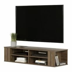 South Shore City Life Wall-Mounted Media Console Natural Walnut 11 South Shore City Life Wall-Mounted Media Console Natural Walnut -South Shore shop unnamed file 766