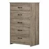 South Shore Tassio 5-Drawer Chest Weathered Oak -South Shore shop unnamed file 812