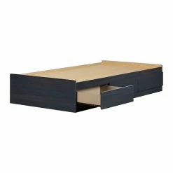 South Shore Navali Mates Twin Bed With 3 Drawers Blueberry -South Shore shop unnamed file 825