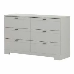 South Shore Reevo 6-Drawer Double Dresser Pure White -South Shore shop unnamed file 843
