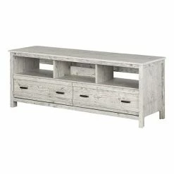 South Shore Exhibit TV Stand Seaside Pine -South Shore shop unnamed file 879