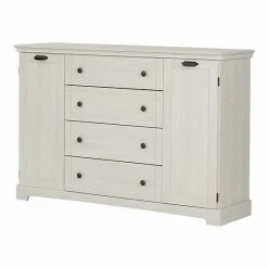 South Shore Lilak 4-Drawer Dresser With Doors Winter Oak -South Shore shop unnamed file 907