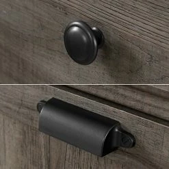 South Shore Avilla 4-Drawer Dresser With Doors Brown -South Shore shop unnamed file 912