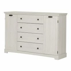 South Shore Avilla 4-Drawer Dresser With Doors Brown -South Shore shop unnamed file 921