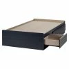 South Shore Aviron Mates Bed With 3 Drawers Blueberry -South Shore shop unnamed file 922