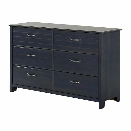 South Shore Asten 6-Drawer Double Dresser Brown 12 South Shore Asten 6-Drawer Double Dresser Brown - Image 10