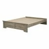 South Shore Versa Queen Platform Bed Weathered Oak 1 South Shore Versa Queen Platform Bed Weathered Oak -South Shore shop unnamed file 946