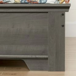 South Shore Versa Queen Platform Bed Weathered Oak -South Shore shop unnamed file 948