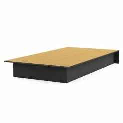 South Shore Twin Platform Bed Black