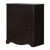 South Shore Savannah 4-Drawer Chest Dresser Espresso -South Shore shop unnamed file 997